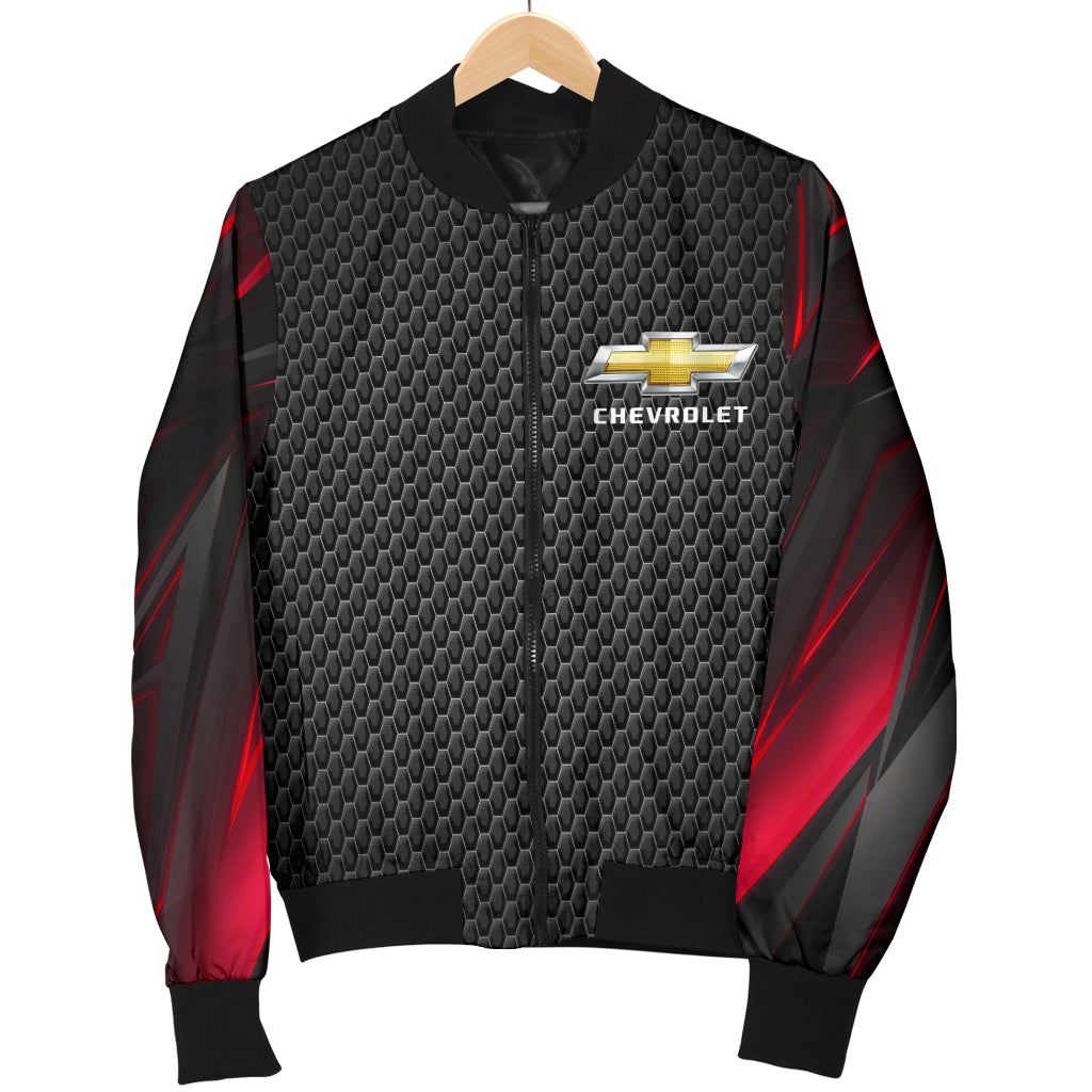Chevy Chevelle Men's Bomber Jacket RA - Famjoys Chevy Chevelle Men's Bomber Jacket RA - Famjoys