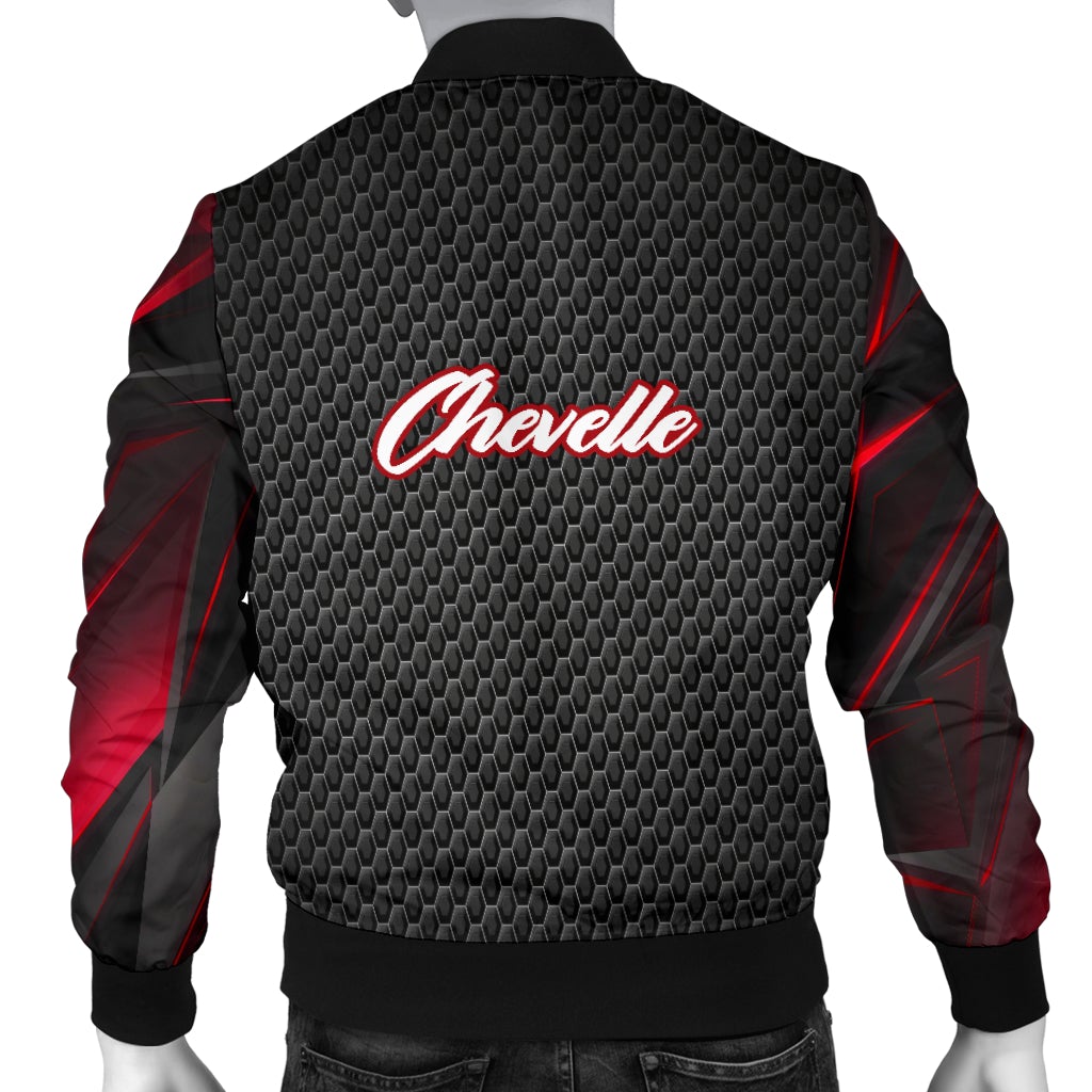 Chevy Chevelle Men's Bomber Jacket RA - Famjoys Chevy Chevelle Men's Bomber Jacket RA - Famjoys