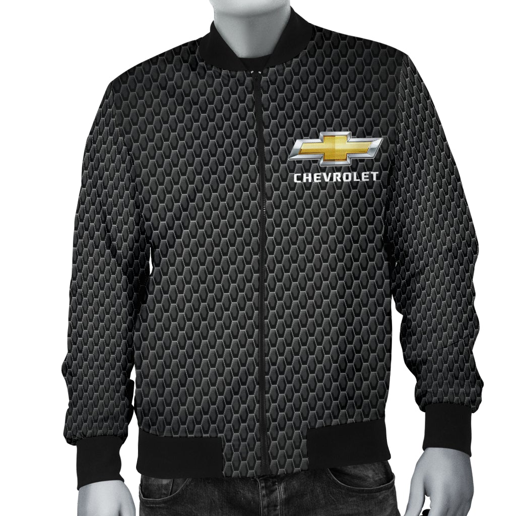 Chevy Men's Bomber Jacket - Famjoys Chevy Men's Bomber Jacket - Famjoys