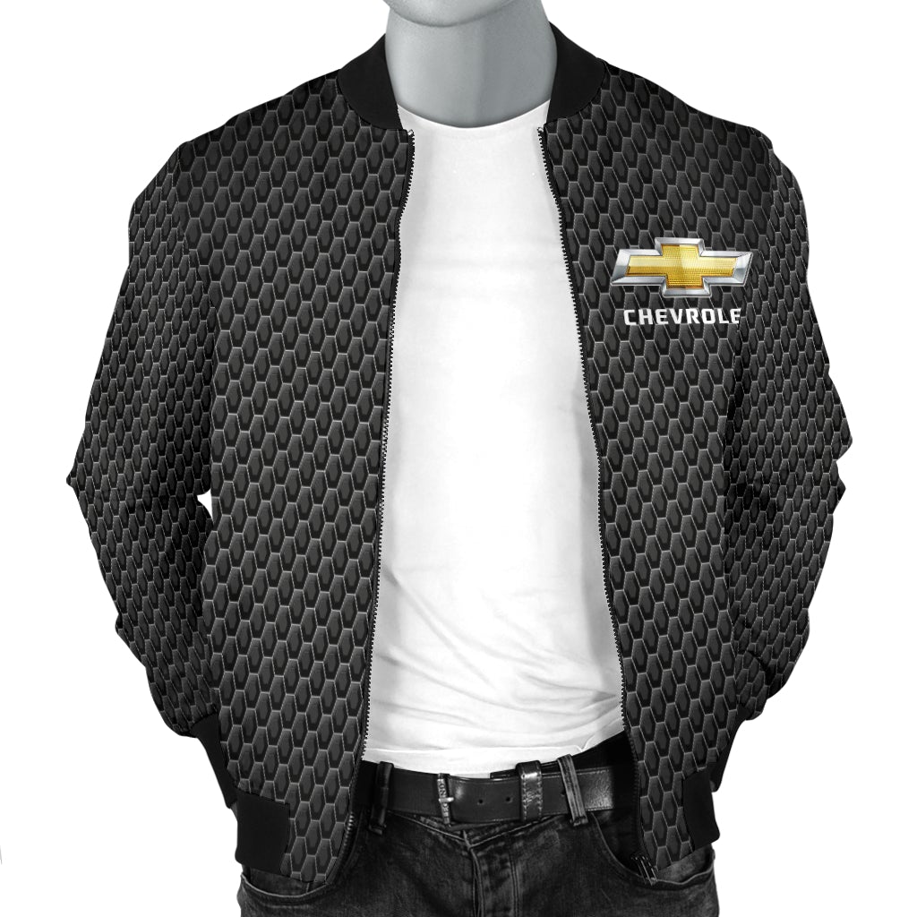 Chevy Men's Bomber Jacket - Famjoys Chevy Men's Bomber Jacket - Famjoys