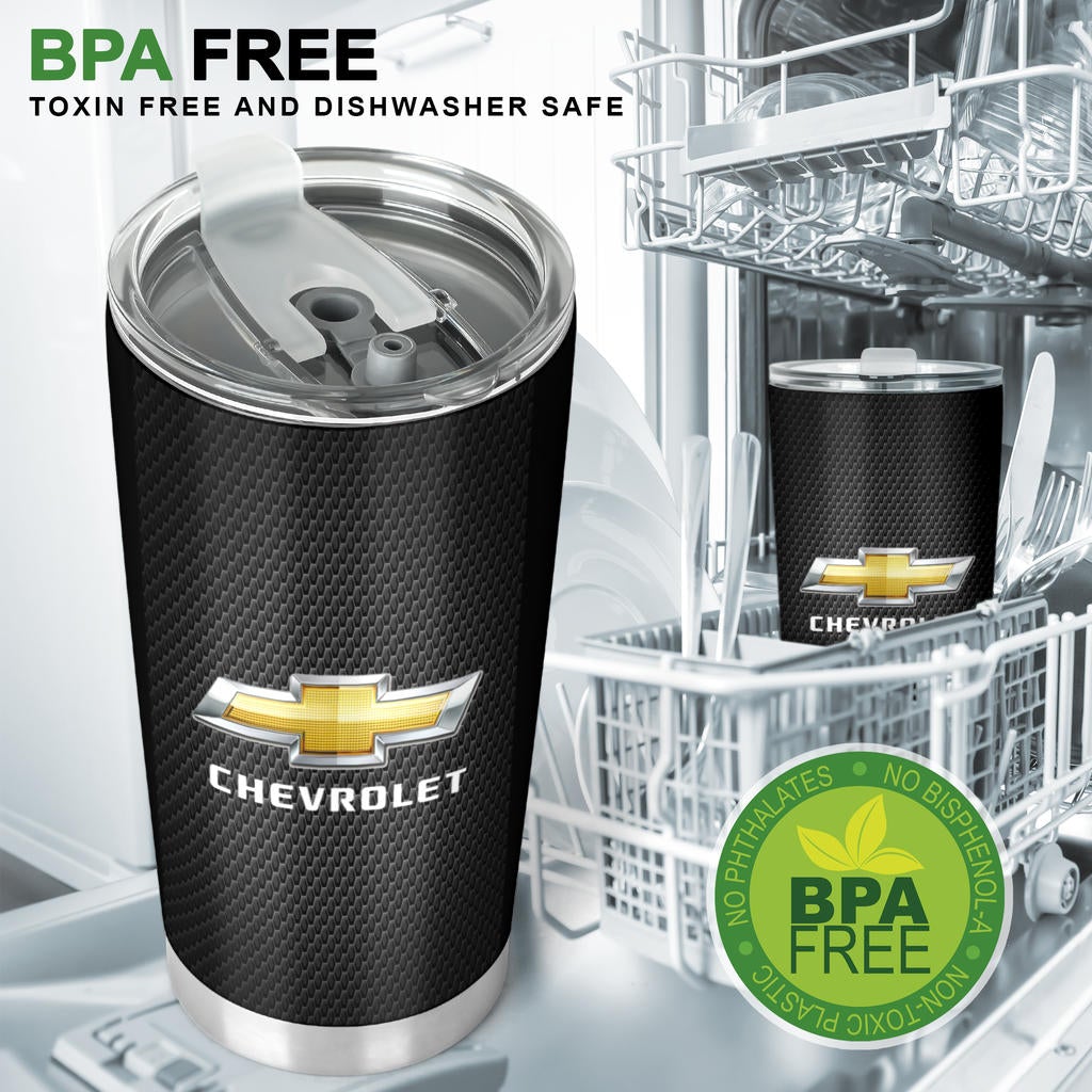 Chevy Tumbler Black - Famjoys Chevy Tumbler Black - Famjoys