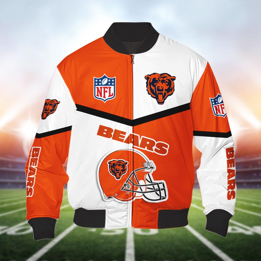 Chicago Bears 3D Caftan - Famjoys Chicago Bears 3D Caftan - Famjoys