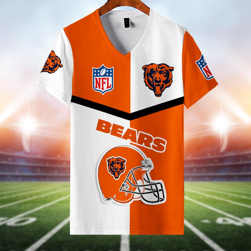 Chicago Bears 3D Caftan - Famjoys Chicago Bears 3D Caftan - Famjoys