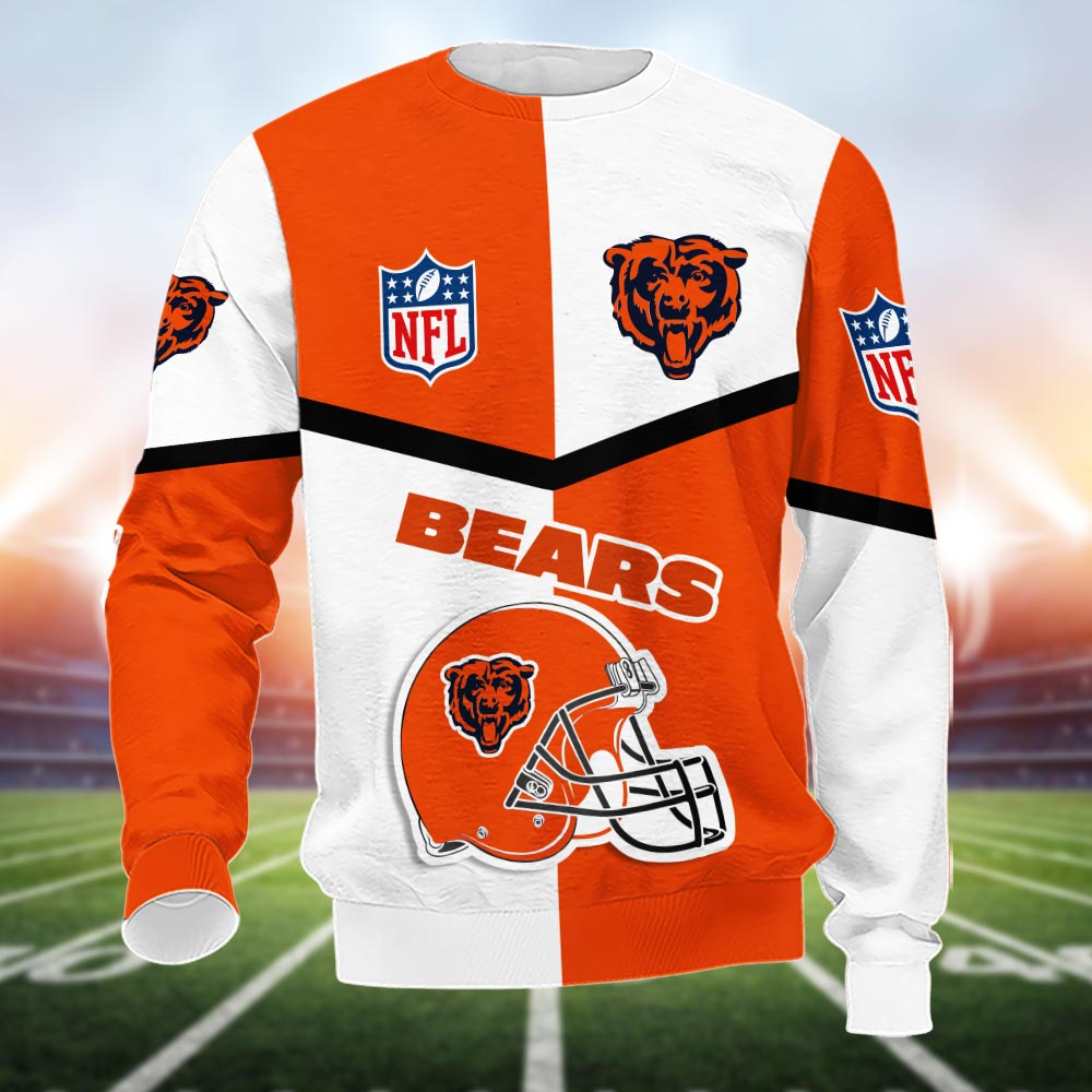 Chicago Bears 3D Caftan - Famjoys Chicago Bears 3D Caftan - Famjoys