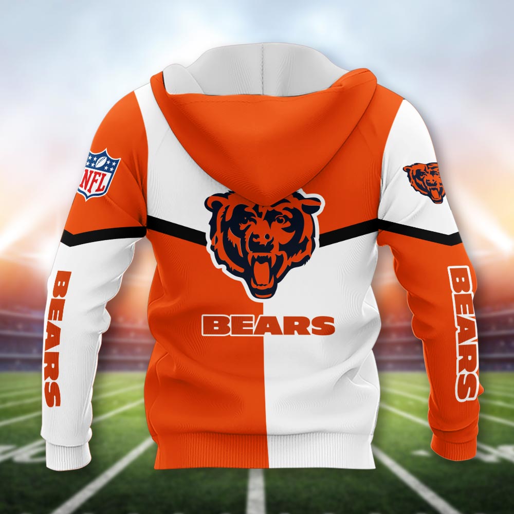 Chicago Bears 3D Caftan - Famjoys Chicago Bears 3D Caftan - Famjoys