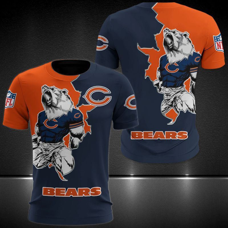 Chicago Bears All Over Print Caftan8520 - Famjoys Chicago Bears All Over Print Caftan8520 - Famjoys