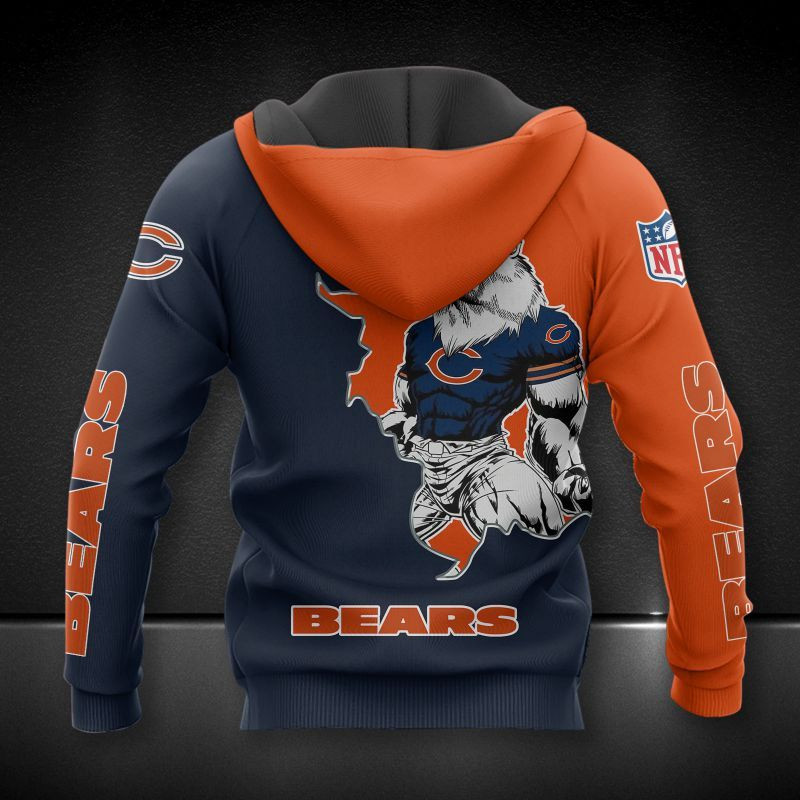 Chicago Bears All Over Print Caftan8520 - Famjoys Chicago Bears All Over Print Caftan8520 - Famjoys