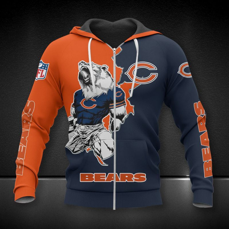 Chicago Bears All Over Print Caftan8520 - Famjoys Chicago Bears All Over Print Caftan8520 - Famjoys