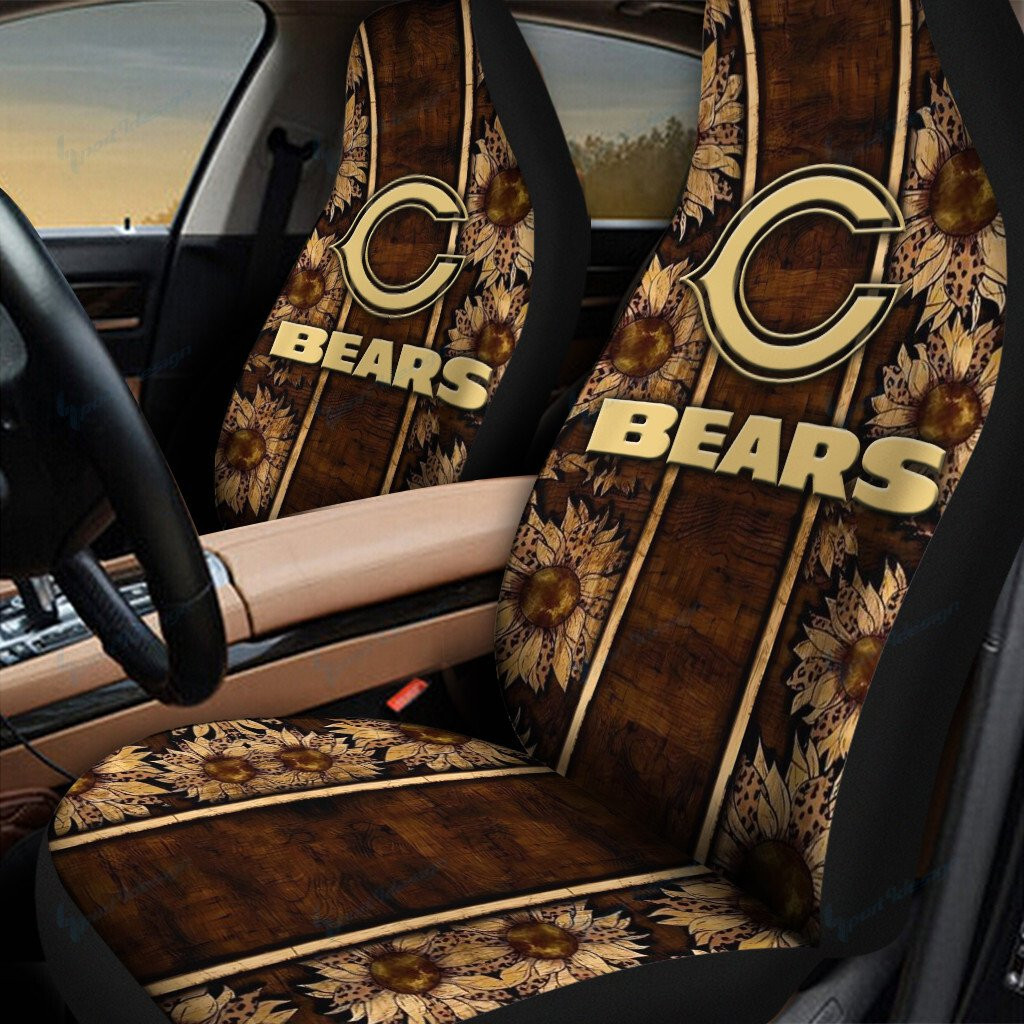 Chicago Bears Car Seat Covers BG209 - Famjoys Chicago Bears Car Seat Covers BG209 - Famjoys