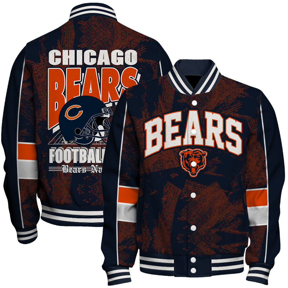 Chicago Bears - Cheering Symbols Unisex Varsity Jacket