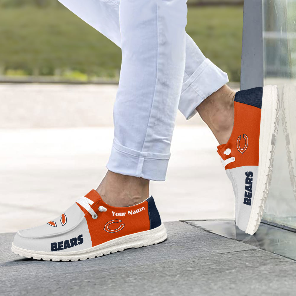 Chicago Bears Hey Dude Sport Shoes - Famjoys Chicago Bears Hey Dude Sport Shoes - Famjoys