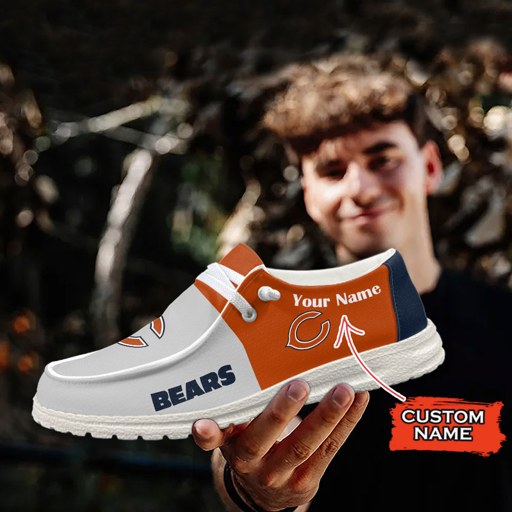 Chicago Bears Hey Dude Sport Shoes - Famjoys Chicago Bears Hey Dude Sport Shoes - Famjoys
