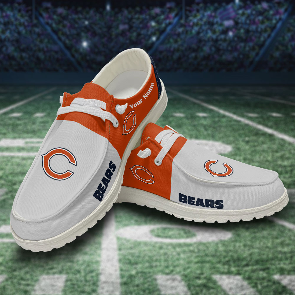 Chicago Bears Hey Dude Sport Shoes - Famjoys Chicago Bears Hey Dude Sport Shoes - Famjoys