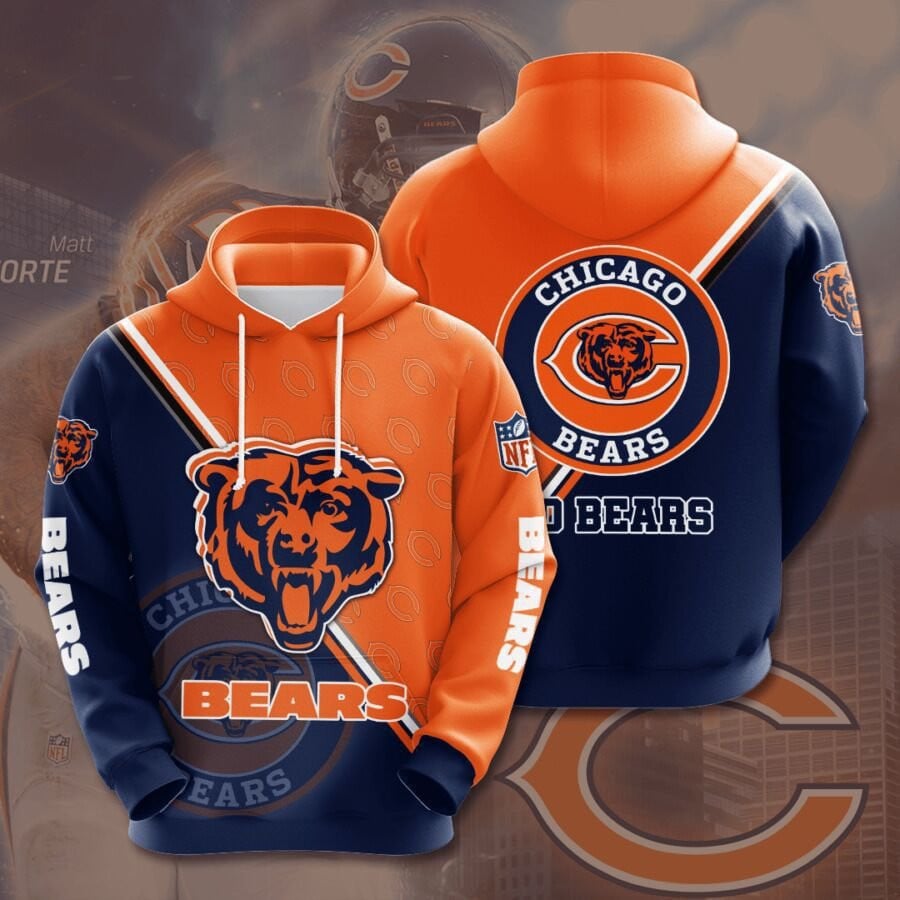Chicago Bears Hoodie - Famjoys Chicago Bears Hoodie - Famjoys