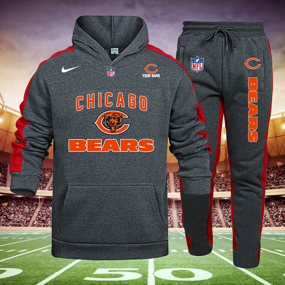 Chicago Bears Hoodie Set