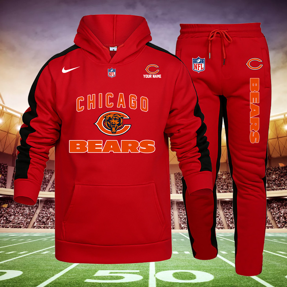 Chicago Bears Hoodie Set