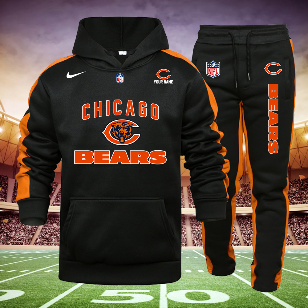 Chicago Bears Hoodie Set