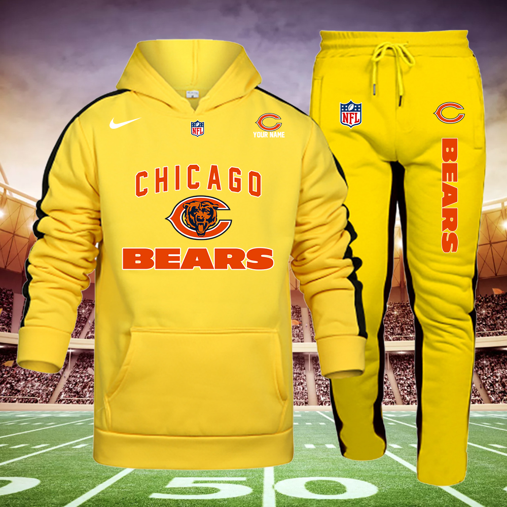 Chicago Bears Hoodie Set