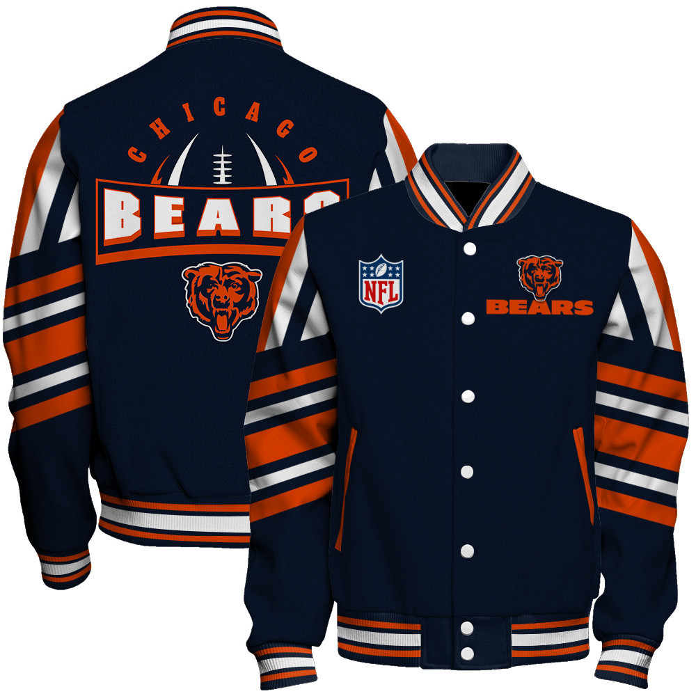 Chicago Bears - Immortal Faith Unisex Varsity Jacket