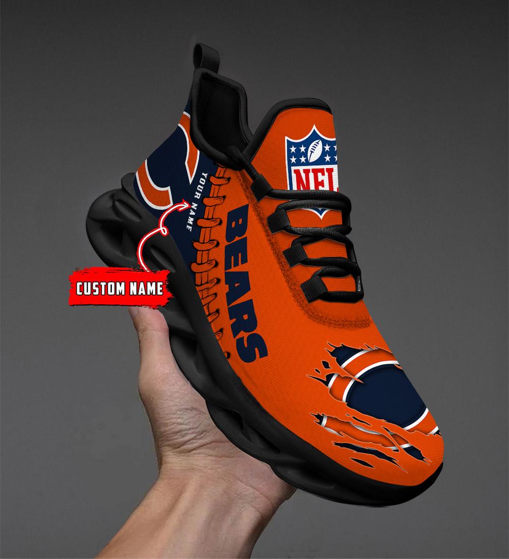Chicago Bears Max Soul Shoes - Famjoys Chicago Bears Max Soul Shoes - Famjoys