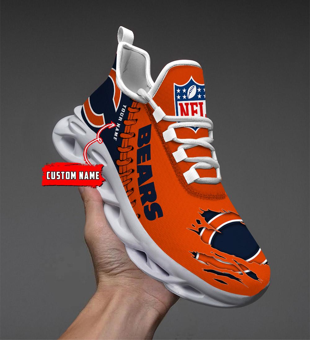 Chicago Bears Max Soul Shoes - Famjoys Chicago Bears Max Soul Shoes - Famjoys