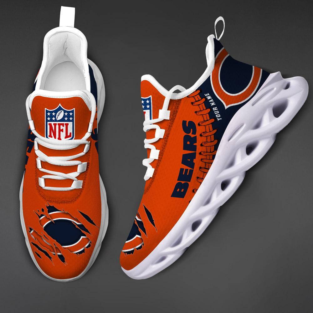 Chicago Bears Max Soul Shoes - Famjoys Chicago Bears Max Soul Shoes - Famjoys