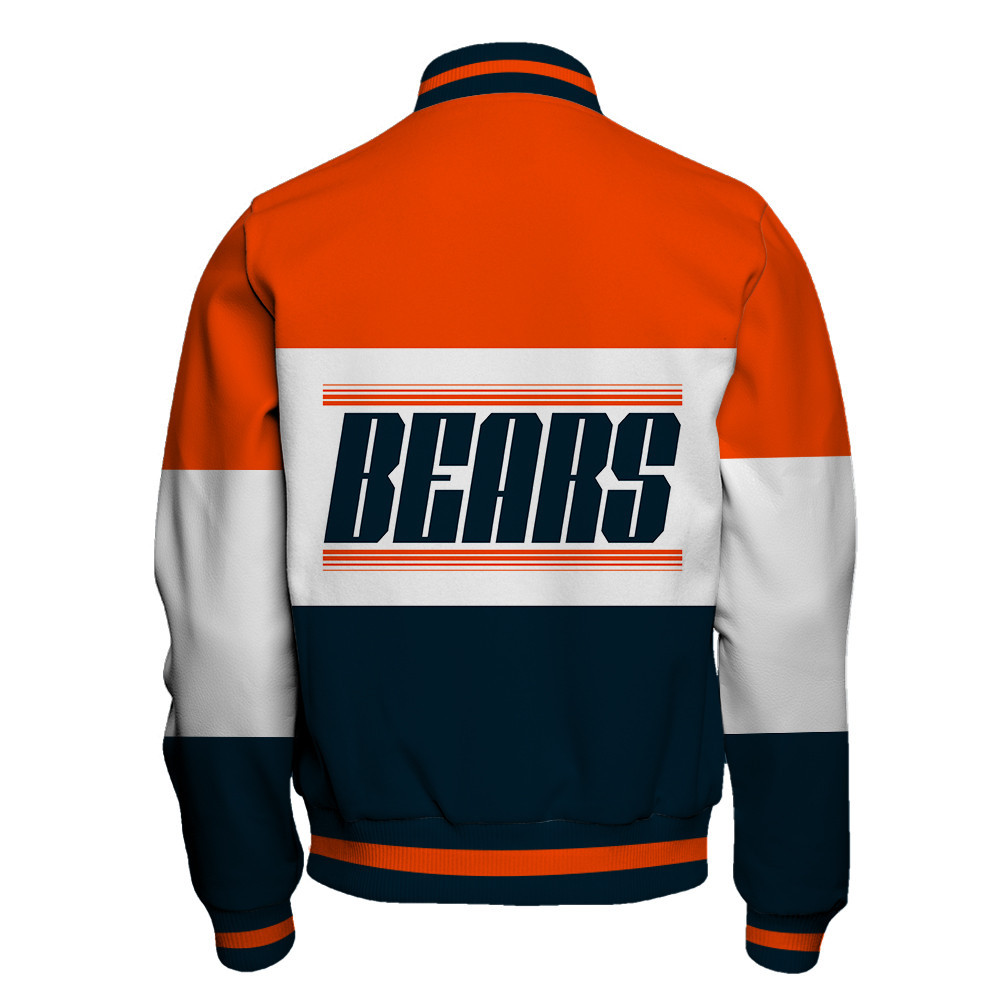Chicago Bears National Football League Unisex Varsity Jacket - Famjoys Chicago Bears National Football League Unisex Varsity Jacket - Famjoys