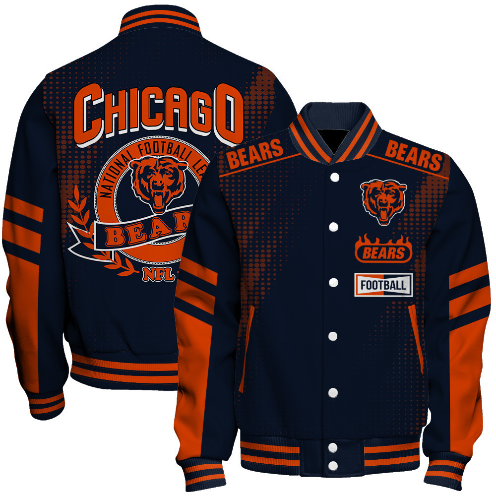 Chicago Bears - The Light Of The Star Unisex Varsity Jacket