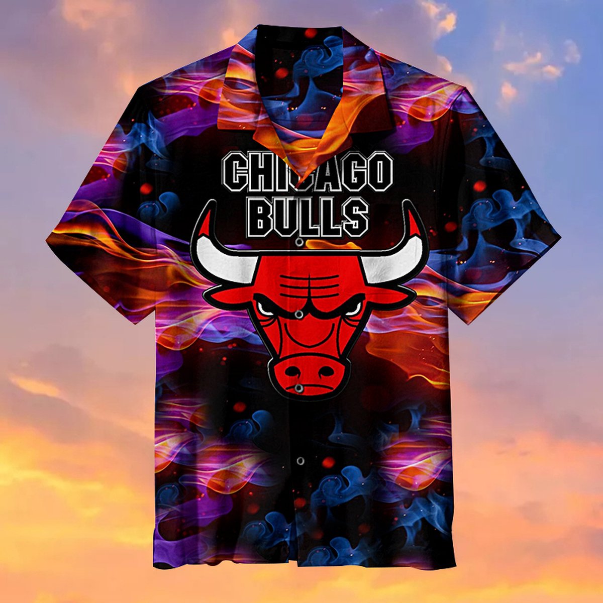 Chicago Bulls Hawaiian Shirt - Famjoys Chicago Bulls Hawaiian Shirt - Famjoys