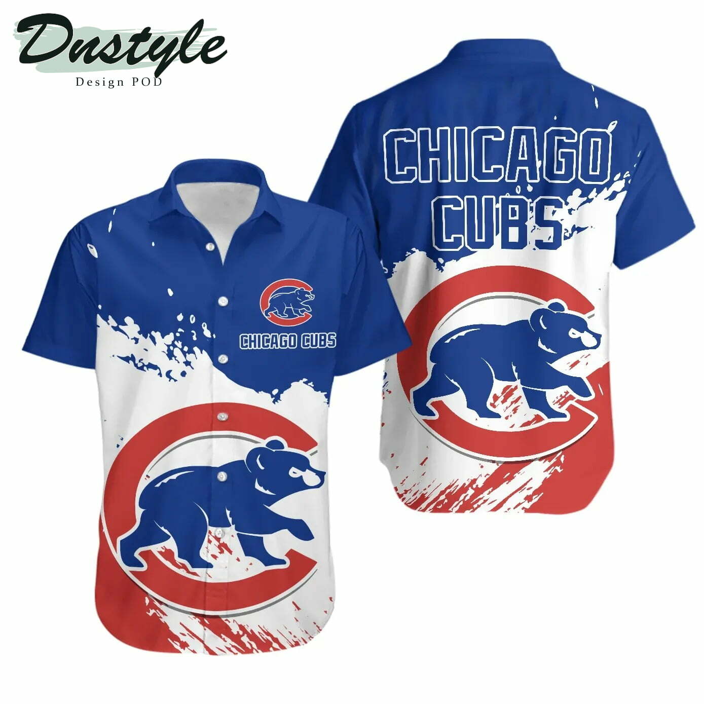 Chicago Cubs Baseball Hawaiian Shirt - Famjoys Chicago Cubs Baseball Hawaiian Shirt - Famjoys