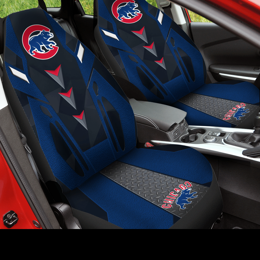Chicago Cubs Car Seat Covers (SET OF 2) - v6.1