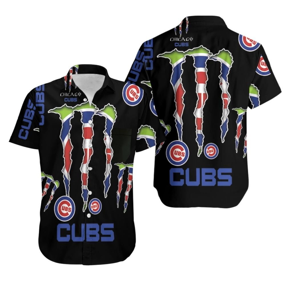 Chicago Cubs Hawaiian Shirt - Famjoys Chicago Cubs Hawaiian Shirt - Famjoys