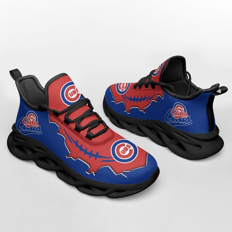 Chicago Cubs Max Soul Shoes NEW020237 - Famjoys Chicago Cubs Max Soul Shoes NEW020237 - Famjoys