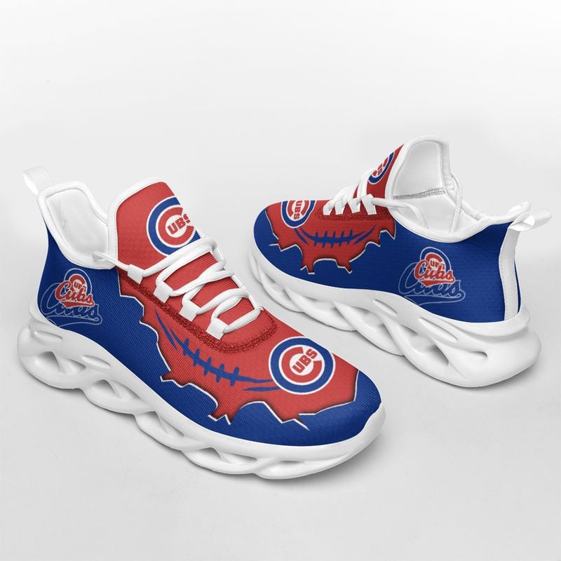 Chicago Cubs Max Soul Shoes NEW020237 - Famjoys Chicago Cubs Max Soul Shoes NEW020237 - Famjoys