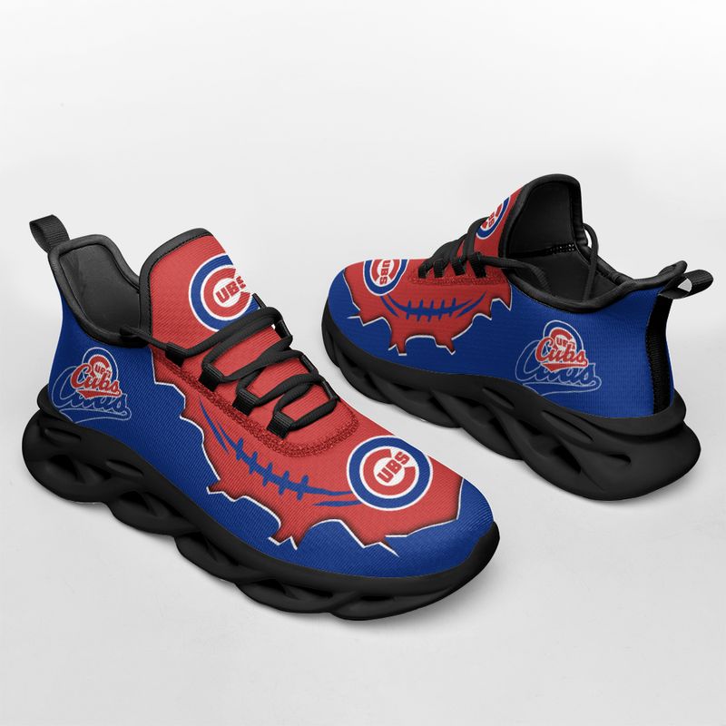 Chicago Cubs Max Soul Shoes NEW020237 - Famjoys Chicago Cubs Max Soul Shoes NEW020237 - Famjoys