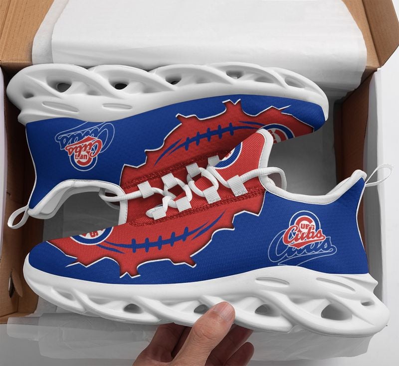 Chicago Cubs Max Soul Shoes NEW020237 - Famjoys Chicago Cubs Max Soul Shoes NEW020237 - Famjoys
