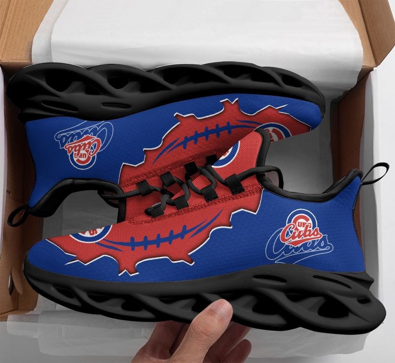 Chicago Cubs Max Soul Shoes NEW020237 - Famjoys Chicago Cubs Max Soul Shoes NEW020237 - Famjoys
