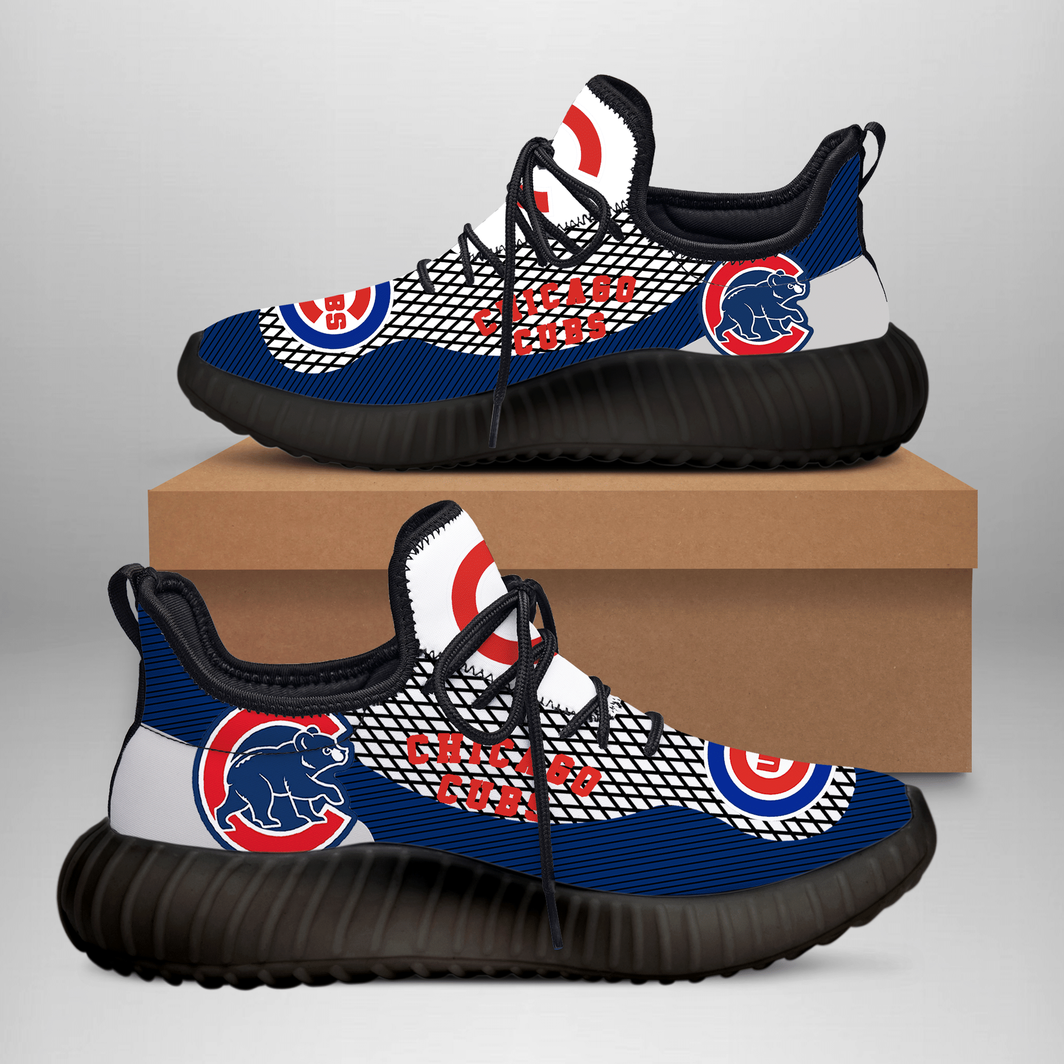 Chicago Cubs Shoes - V7 - Famjoys Chicago Cubs Shoes - V7 - Famjoys