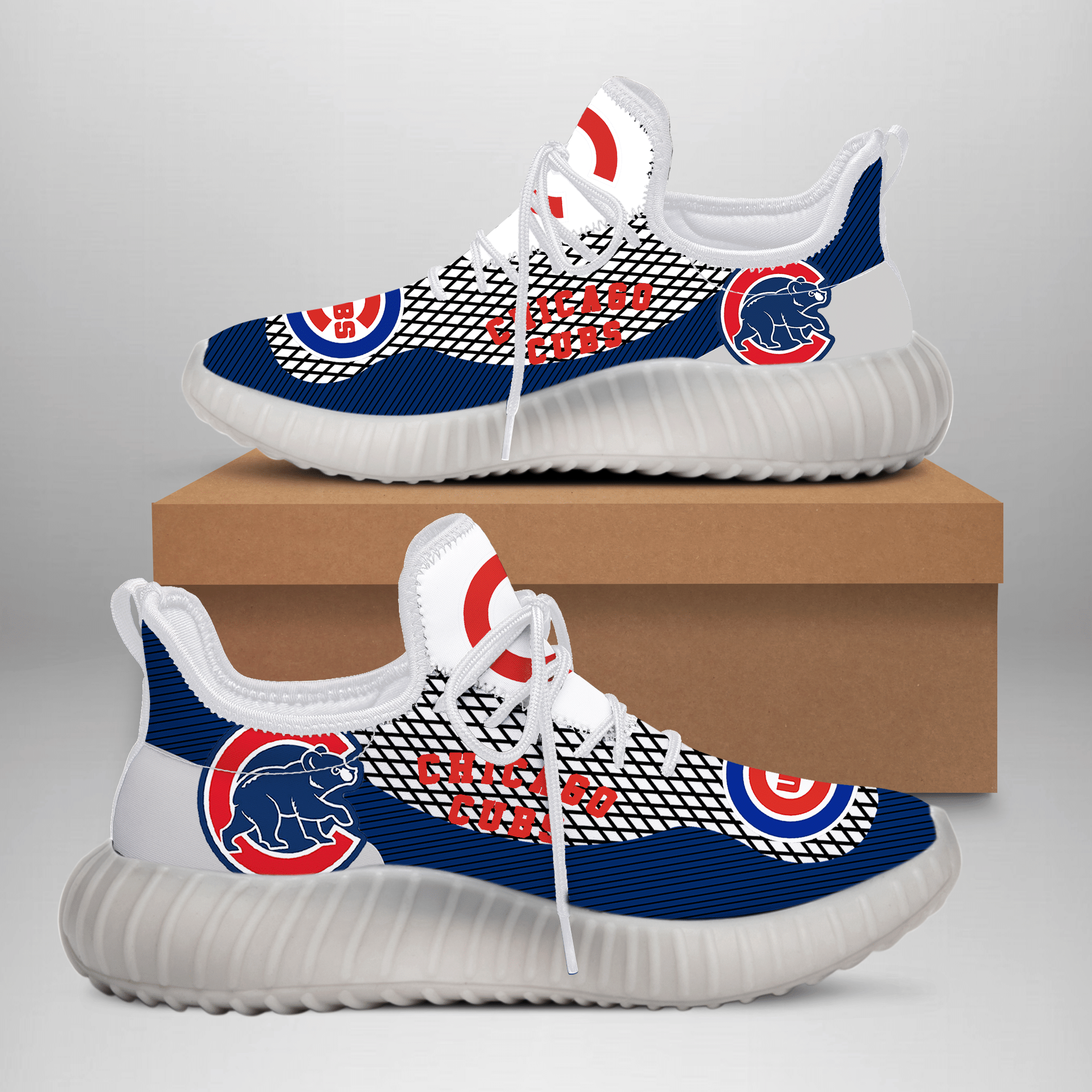 Chicago Cubs Shoes - V7 - Famjoys Chicago Cubs Shoes - V7 - Famjoys