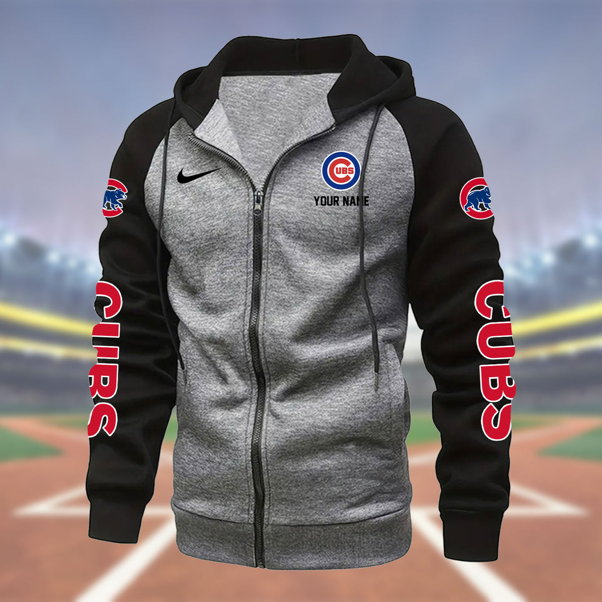Chicago Cubs Zipper Hoodie - Famjoys Chicago Cubs Zipper Hoodie - Famjoys