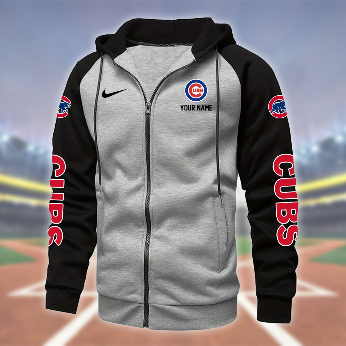 Chicago Cubs Zipper Hoodie - Famjoys Chicago Cubs Zipper Hoodie - Famjoys
