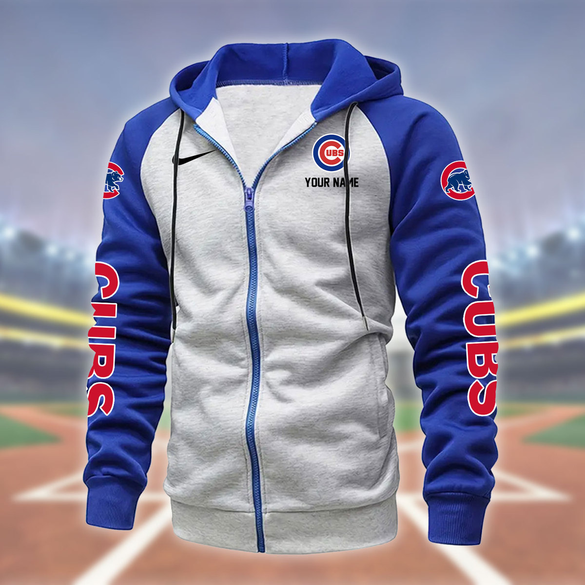 Chicago Cubs Zipper Hoodie - Famjoys Chicago Cubs Zipper Hoodie - Famjoys