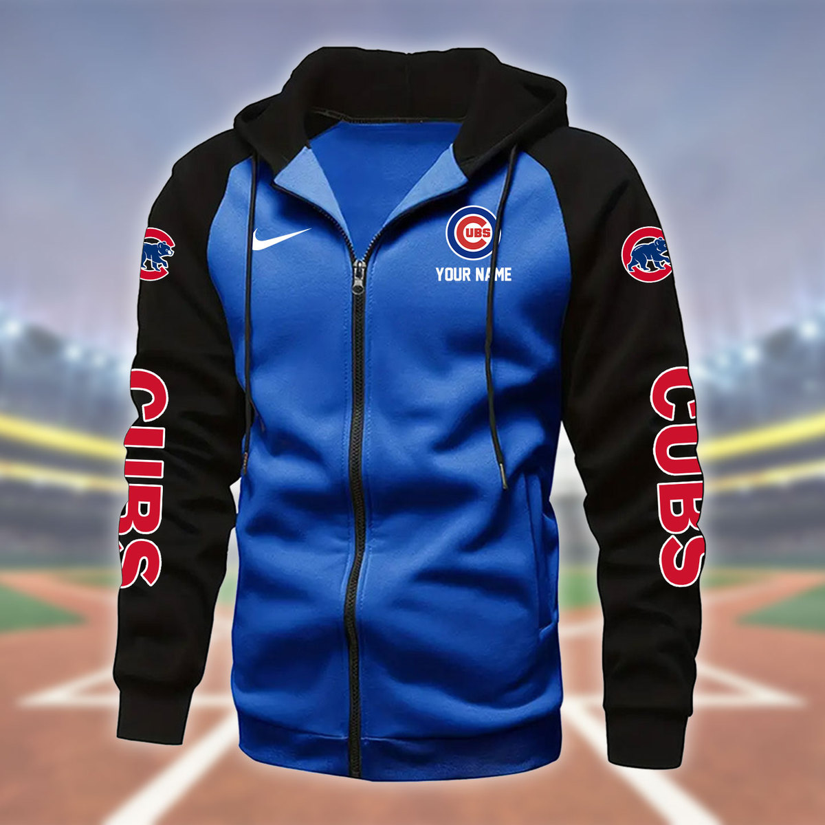 Chicago Cubs Zipper Hoodie - Famjoys Chicago Cubs Zipper Hoodie - Famjoys