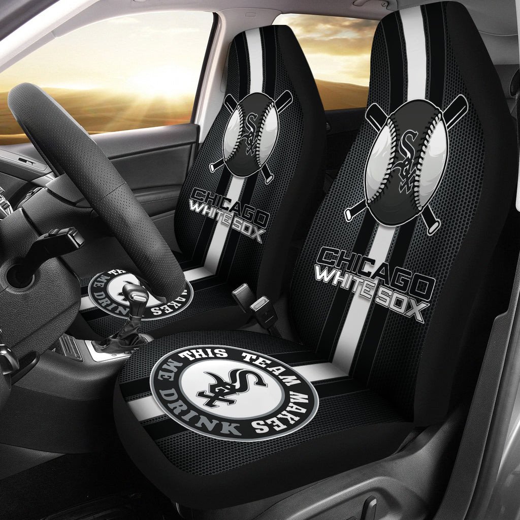 Chicago White Sox Car Seat Covers MBL Baseball Ph220914-05