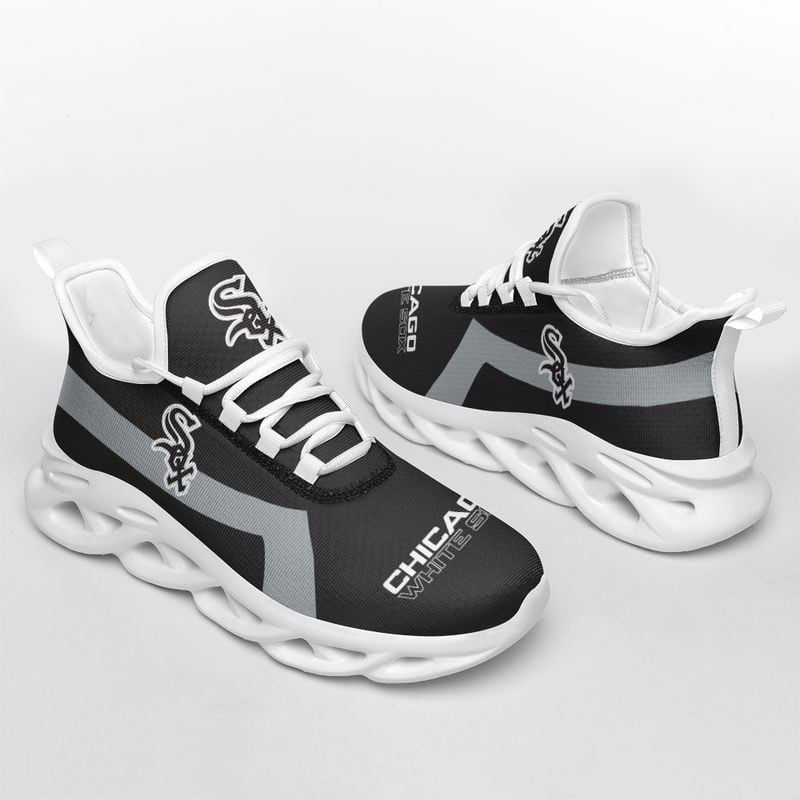 Chicago White Sox Classic Pattern Max Soul Shoes NEW054038 - Famjoys Chicago White Sox Classic Pattern Max Soul Shoes NEW054038 - Famjoys