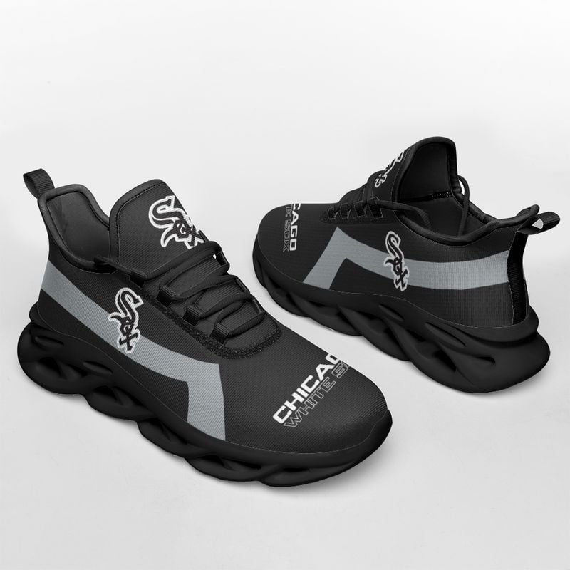 Chicago White Sox Classic Pattern Max Soul Shoes NEW054038 - Famjoys Chicago White Sox Classic Pattern Max Soul Shoes NEW054038 - Famjoys