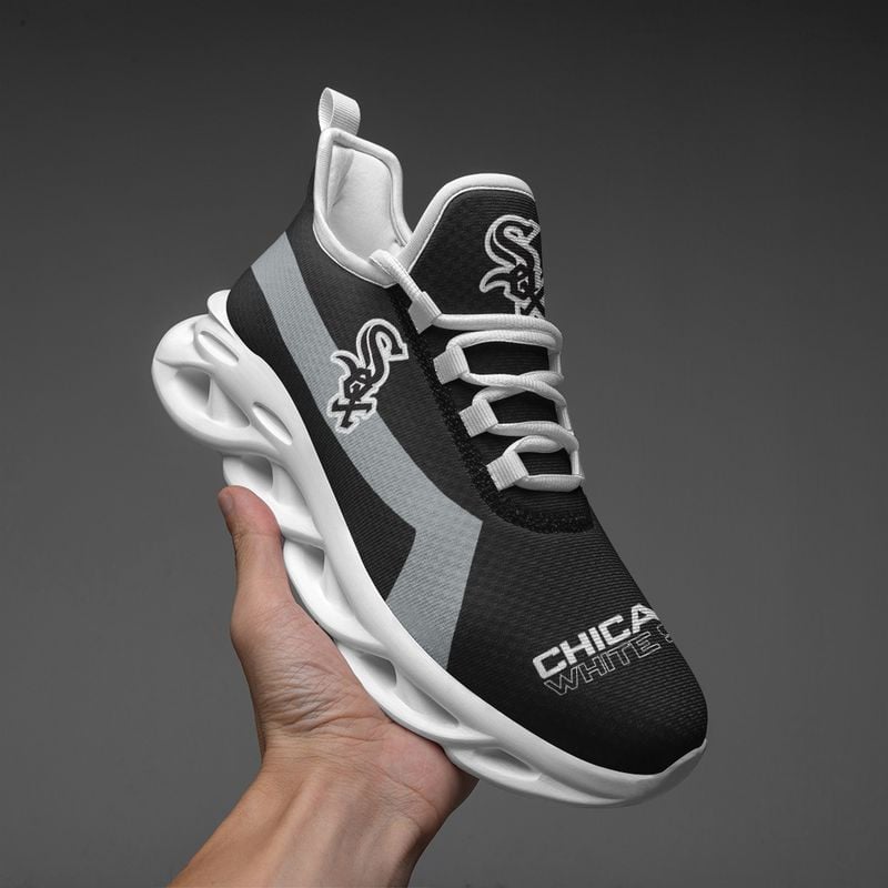 Chicago White Sox Classic Pattern Max Soul Shoes NEW054038 - Famjoys Chicago White Sox Classic Pattern Max Soul Shoes NEW054038 - Famjoys