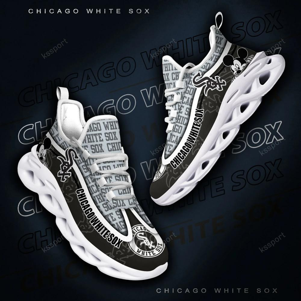 Chicago White Sox Max Soul Clunky Sneakers - Famjoys Chicago White Sox Max Soul Clunky Sneakers - Famjoys
