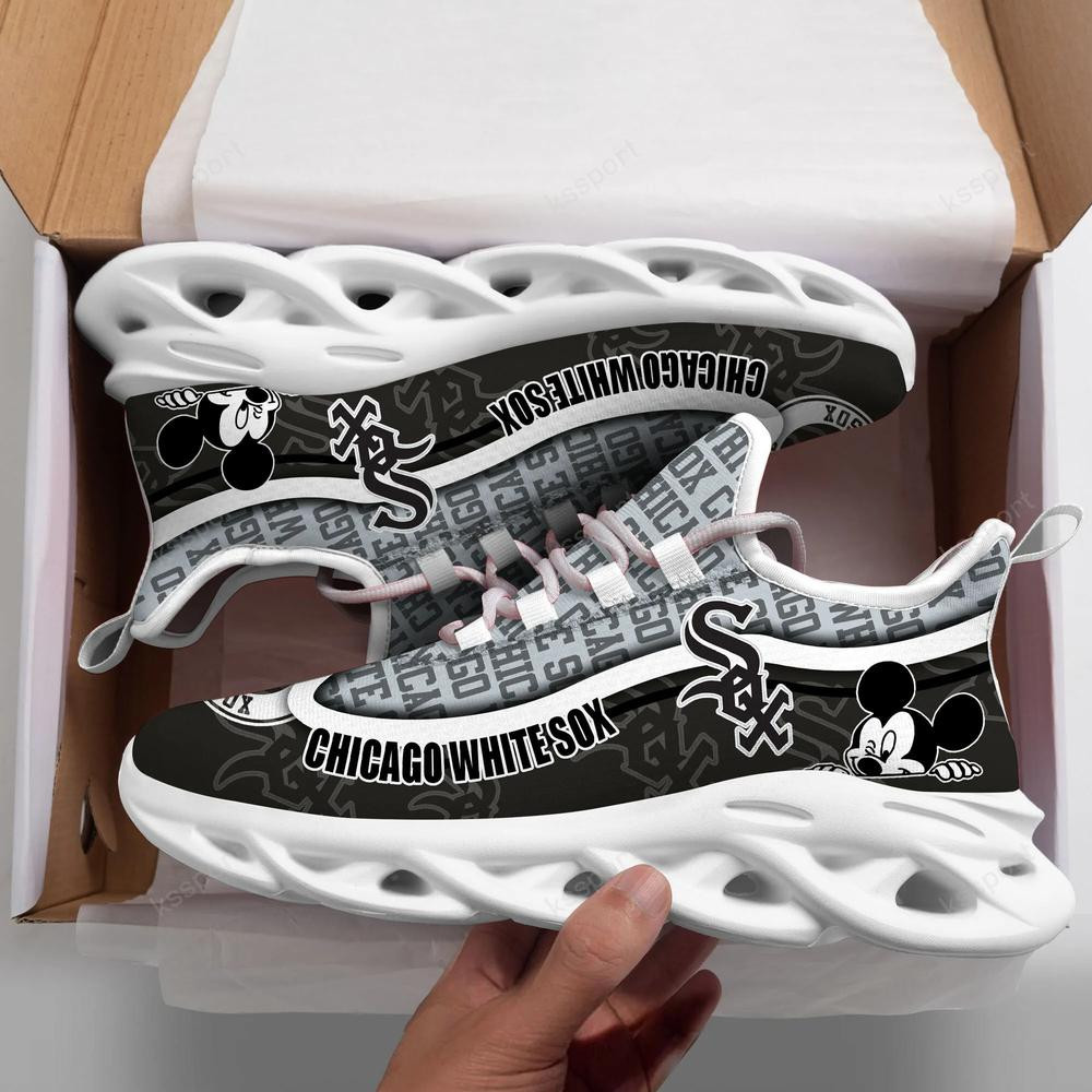 Chicago White Sox Max Soul Clunky Sneakers - Famjoys Chicago White Sox Max Soul Clunky Sneakers - Famjoys
