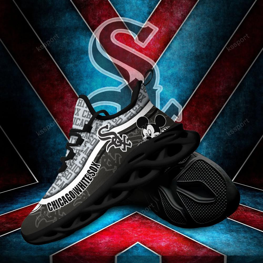 Chicago White Sox Max Soul Clunky Sneakers - Famjoys Chicago White Sox Max Soul Clunky Sneakers - Famjoys